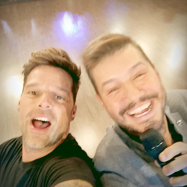 Ricky Martin, Marcelo Tinelli